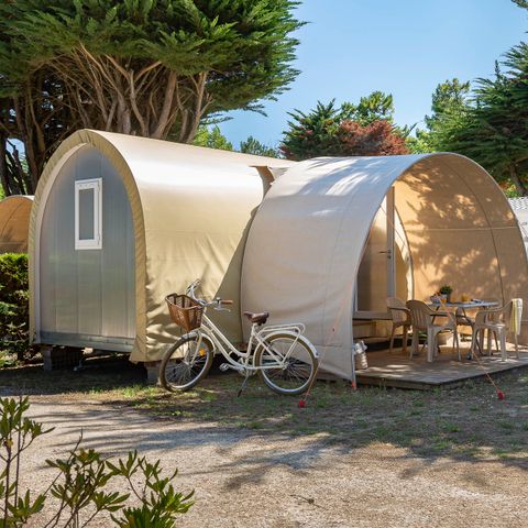 Bungalowzelt 4 personen - Komfortzelt 2 Zimmer (ohne Sanitäranlagen)