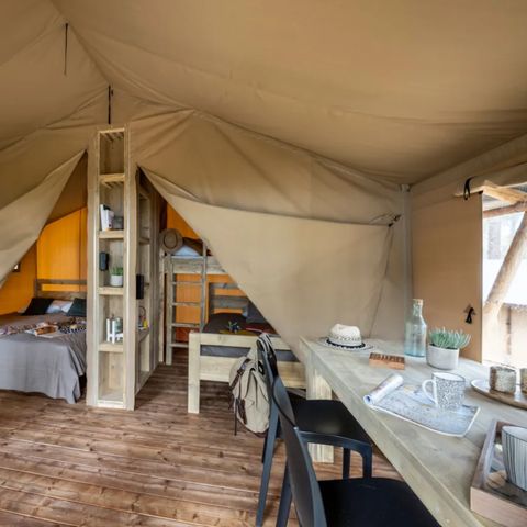Lodge 6 personen - PREMIUM Lodge - 3 Schlafzimmer - ohne Sanitäranlagen