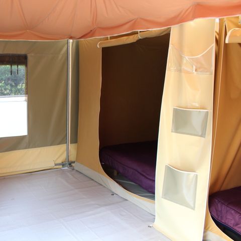 Glampingtent 4 personen - Volledig ingerichte tent