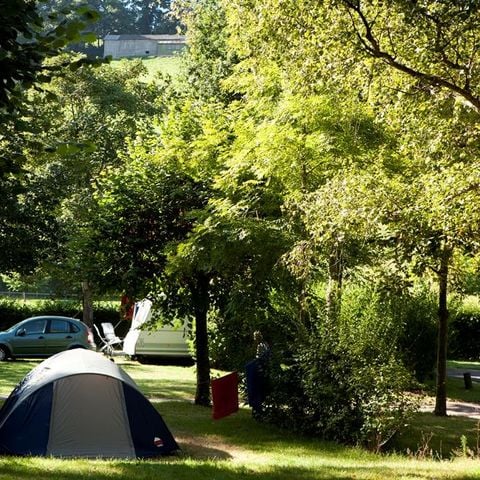 STAANPLAATS - Comfortpakket (1 tent, caravan of camper / 1 auto / elektriciteit 6A)