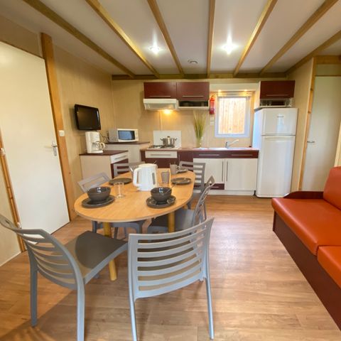 Chalet 7 persons - COMFORT 48 m² (3 bedrooms) with covered terrace 16m².