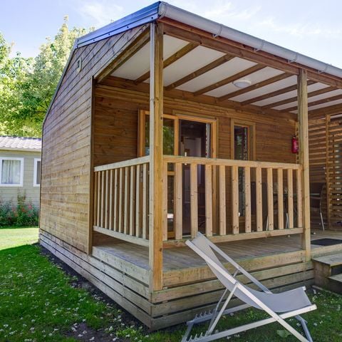 Chalet 2 personen - CONFORT 24 m² - 1 Zimmer - Davon überdachte Terrasse 8m²