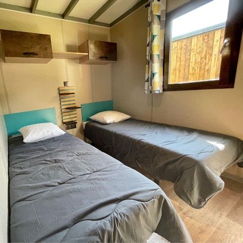 Chalet 4 persons - PREMIUM 39m² (2 bedrooms) including covered terrace + TV
