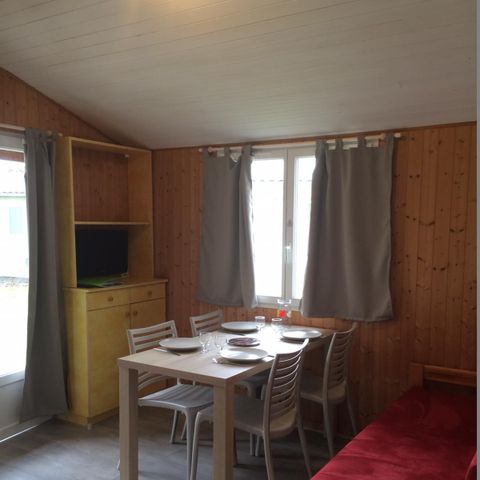 Chalet 5 persons - CONFORT 29 m² - 2 bedrooms - Terrace 11m² - TV