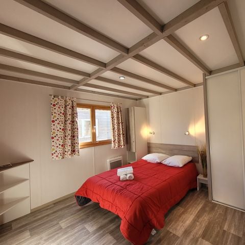 Chalet 4 personen - CONFORT 50m² - PMR - 2 Zimmer - Darunter überdachte Terrasse - TV