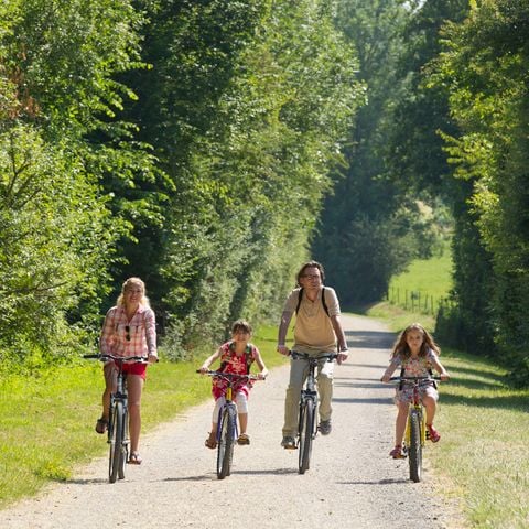 Stellplatz - Pauschale für Wanderer/Radfahrer - Die zu Fuß oder mit dem Fahrrad ankommen - Mit Zelt