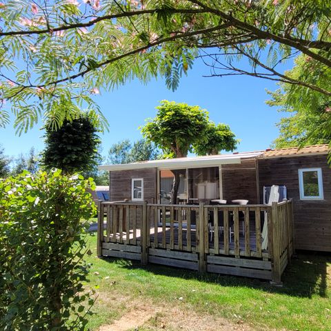 Mobile home 4 persons - CONFORT 33 m² - 2 bedrooms - Terrace - TV