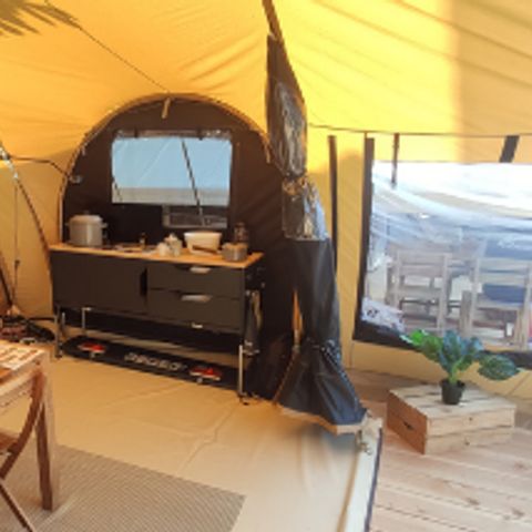 Tenda 6 persone - Glamping per - 6 persone - Completamente attrezzata