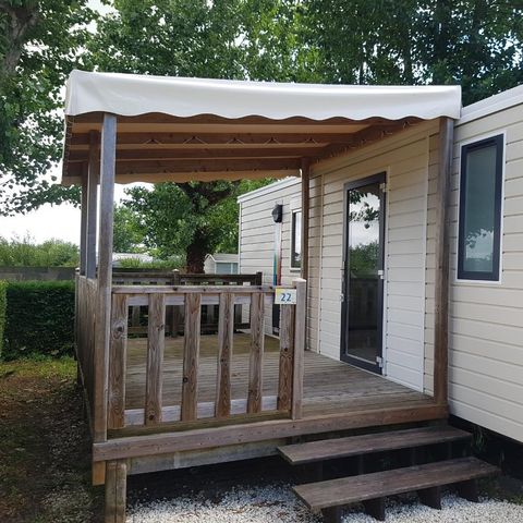 Mobile home 6 persons - Comfort mobile-home 31m² 2 bedrooms + TV 4/6 pers