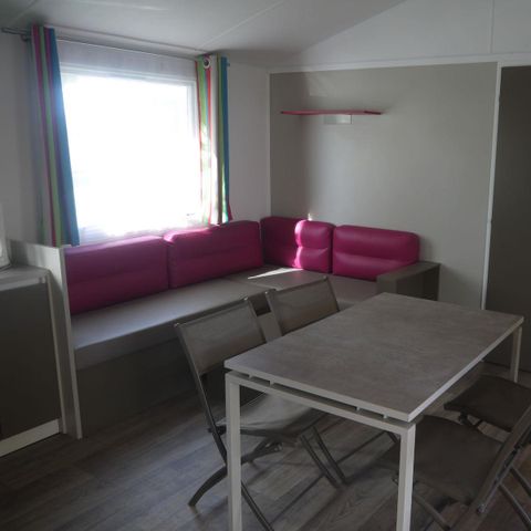 Mobile home 6 persons - Comfort mobile-home 31m² 2 bedrooms + TV 4/6 pers