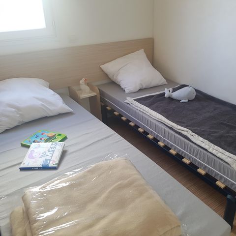 Stacaravan 6 personen - Stacaravan Standaard 27m² 2 kamers 4/6 pers