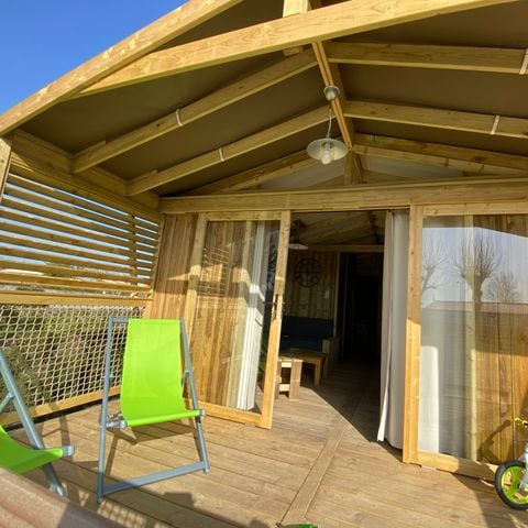 LODGE 4 persone - Cabane lodge Sweet Flower Confort + 32m² 2 camere da letto 4 pers.