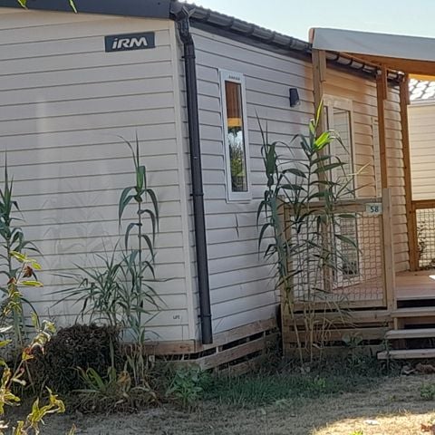 Mobile home 4 persons - Comfort Mobile-home 34m² + TV + CLIM 2 bedrooms - PMR 4 pers