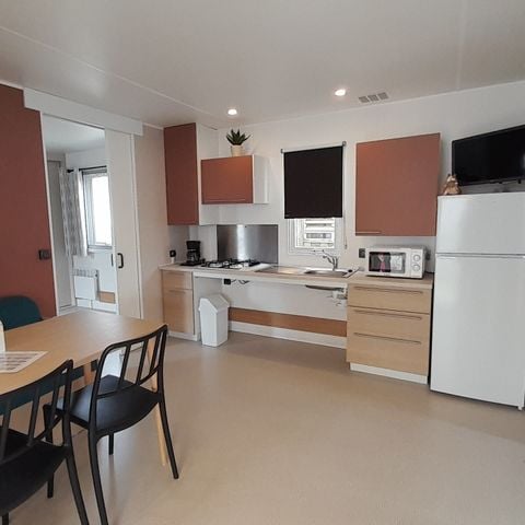 MOBILHOME 4 personnes - Mobil-home Confort 34m² + TV + CLIM 2 chambres - PMR 4 pers