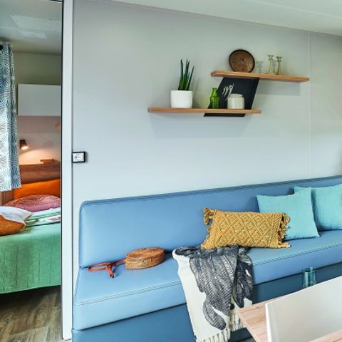 Mobilheim 4 personen - Mobilheim Premium 2 Schlafzimmer 32m² - 2 Bäder + TV 4 pers.