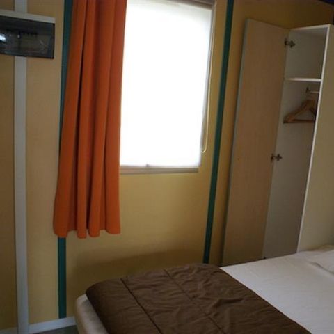 Chalet 2 personen - Reihenchalet 16m² - 1 Schlafzimmer + überdachte Terrasse 8m² 2 pers.