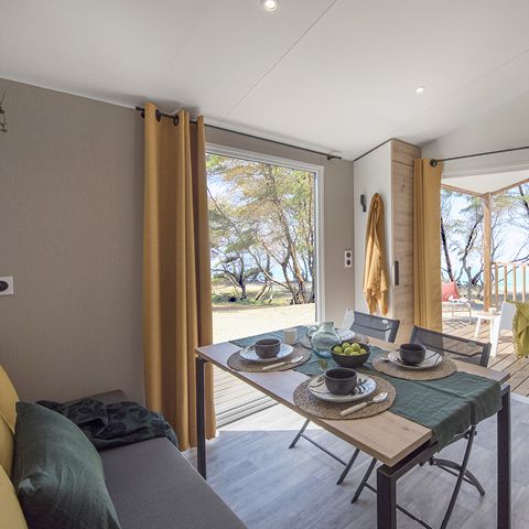 MOBILHOME 6 personas - VIP 3CH - Vista al mar y SPA