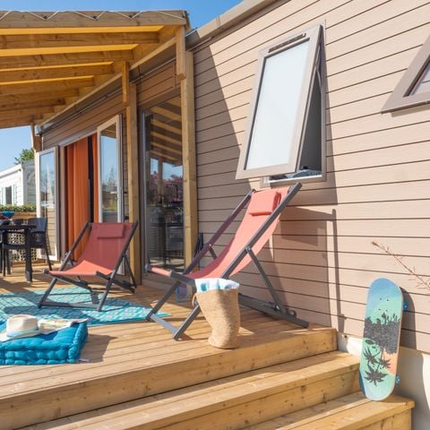 BUNGALOW 5 personnes - Select TV LV Clim Plancha - 2 chambres - 4/5 pers