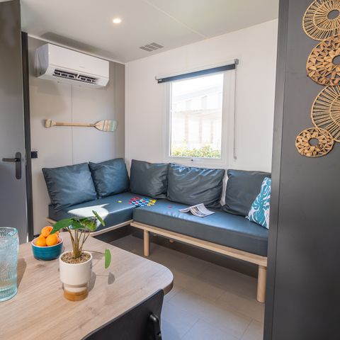 Mobilhome 4/5 personas - Select - TV - LV Clim Plancha - 2 habitaciones