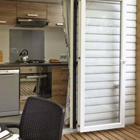 MOBILHOME 4 personas - Mobil-home | Premium | 2 Dormitorios | 4 Pers. | Terraza elevada
