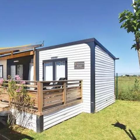 Mobilheim 6 Personen - Mobilheim | Premium | 3 Zi. | 6 Pers. | Erhöhte Terrasse