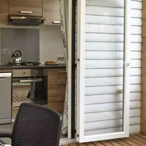 MOBILHOME 6 personas - Mobil-home | Premium | 3 Dormitorios | 6 Pers. | Terraza elevada