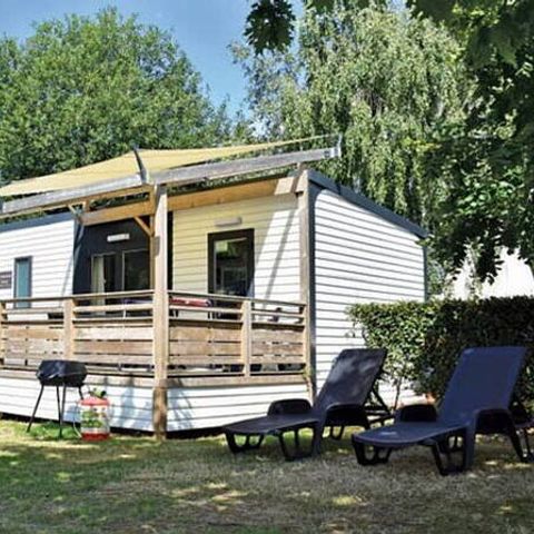 Mobilheim 4 Personen - Mobilheim | Premium | 2 Schlafz. | 4 Pers. | Terrasse Lounge