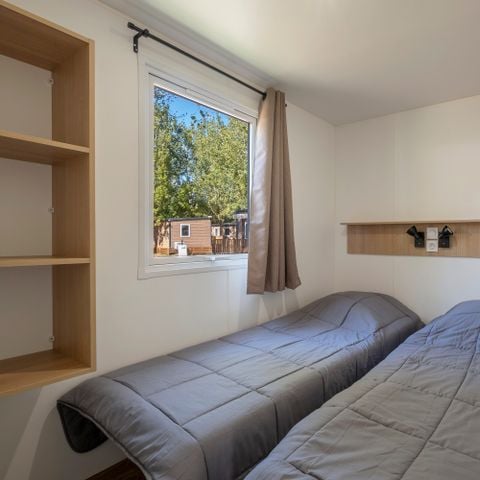 Stacaravan 4 personen - PREMIUM 2 kamers > 28 m²