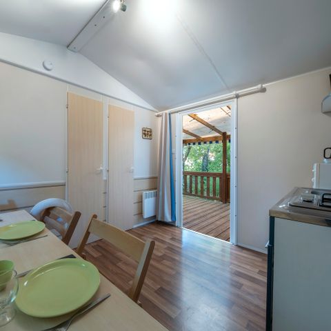 Stacaravan 4 personen - KLASSIEK 2 slaapkamers 25 tot 28 m²