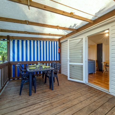 Mobilheim 4 Personen - CONFORT 2 Zimmer 25 bis 28 m²