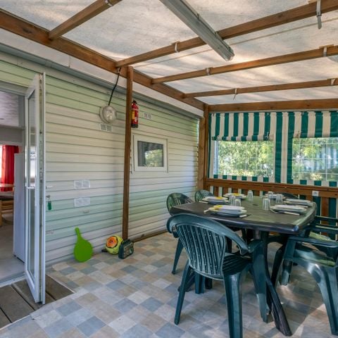 Stacaravan 4 personen - 2-slaapkamer VINTAGE <25 m²