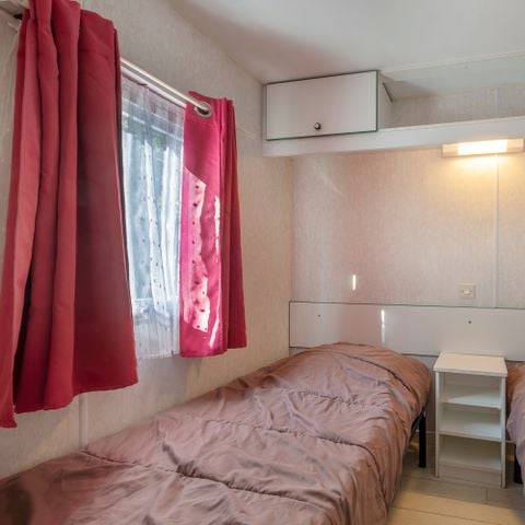 Stacaravan 4 personen - 2-slaapkamer VINTAGE <25 m²