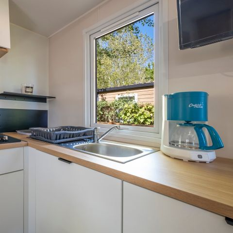 Stacaravan 6 personen - PREMIUM 3 kamers > 32 m²