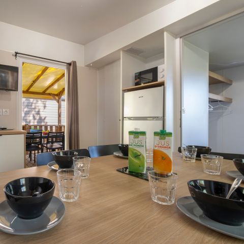 MOBILHOME 6 personas - PREMIUM 3 habitaciones > 32 m²