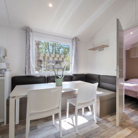 Stacaravan 8 personen - COMFORT 4 slaapkamers > 37 m²