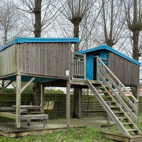 AUßERGEWÖHNLICHE UNTERKUNFT 4 Personen - Pilotis-Hütte