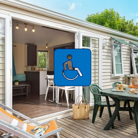 MOBILHOME 4 personas - PMR - Persona con movilidad reducida únicamente
