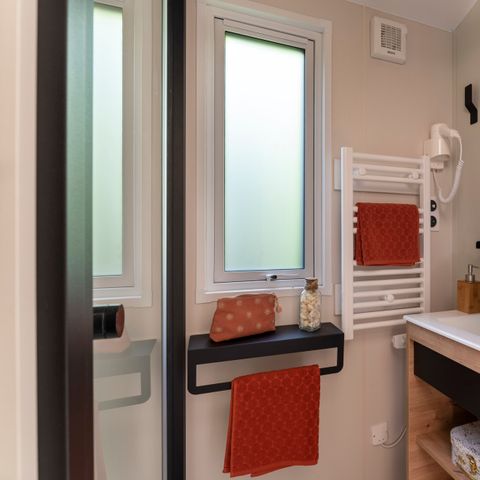 MOBILHOME 6 personnes - Mobil Home 3 ch 6 pers Terrasse semi-couverte TV LV Clim