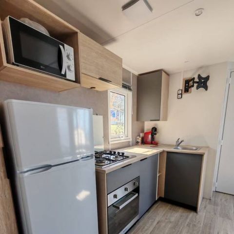 Stacaravan 4 personen - 2 slaapkamers