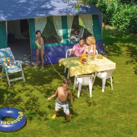 Tenda 5 persone - FLEUVE - senza servizi igienici