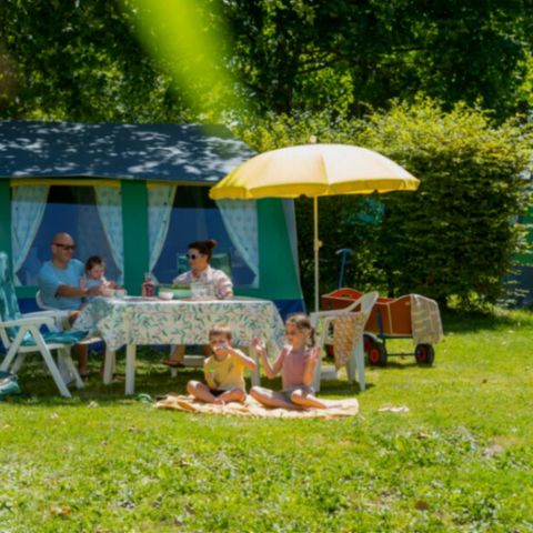 TENDA DA CAMPEGGIO 5 persone - FLEUVE - senza servizi igienici