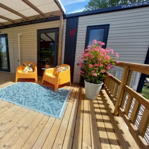 MOBILHOME 5 personnes - Mobil home Prestige 4+1 personnes & Airco