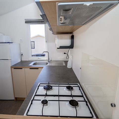 Stacaravan 4 personen - 2 slaapkamers