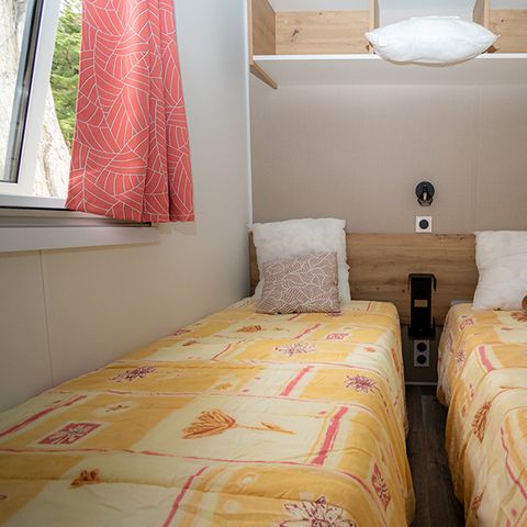 Mobile home 4 persons - 2 XXL bedrooms