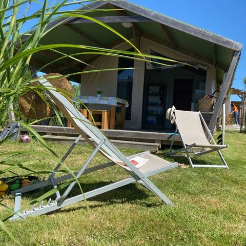 BUNGALOW DE LONA 5 personas - Lodge Comfort Freeflower