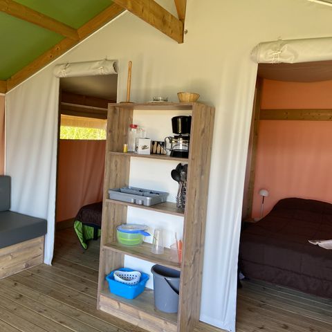 Glamping tent 5 persons - Lodge Comfort Freeflower