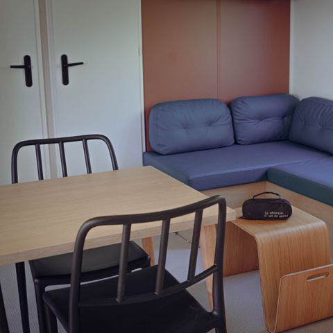 BUNGALOW 4 personnes - Cottage Confort 28m² (2 chambres) + terrasse couverte + TV + Draps