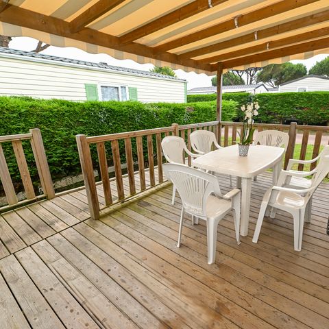 MOBILHOME 2 personas - PMR - 34m² - 2 dormitorios (el segundo dormitorio es adecuado para niños de 6 a 10 años).