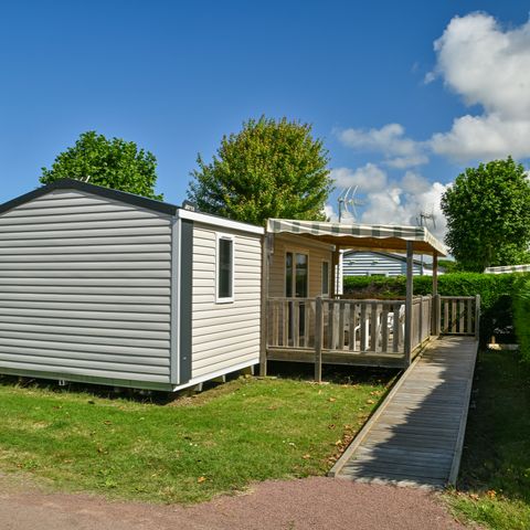 MOBILHOME 2 personas - PMR - 34m² - 2 dormitorios (el segundo dormitorio es adecuado para niños de 6 a 10 años).