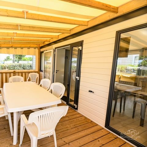 Stacaravan 5 personen - Privilège - 33m² - 3K
